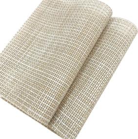 img 2 attached to 🍽️ Benson Mills Longport Woven Placemat: Stylish and Durable Table Accessory