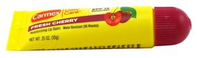 img 1 attached to 🍒 Carmex Lip Balm Fresh Cherry SPF#15 0.35 Ounce Tube (12 Pieces) - Moisturizing Cherry Flavored Lip Balm with Sun Protection