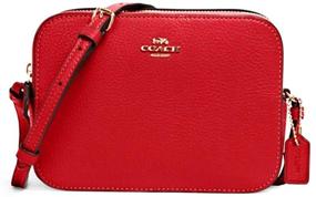 img 3 attached to COACH WOMENS CAMERA SIGNATURE LEATHER Women's Handbags & Wallets in Crossbody Bags