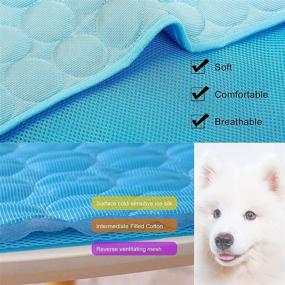 img 3 attached to Breathable Machine Washable Kennel Blanket