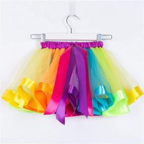 img 3 attached to 👗 TenMet Digital Stretchy Pleated 8-11 Years Girls' Clothing and Skirts & Skorts: Chic and Comfortable Fashion for Young Girls