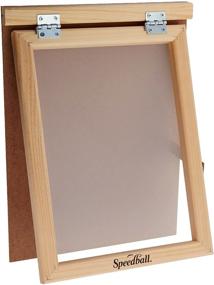 img 2 attached to 🖼️ Скоростной монофильмовый рамный экран Speedball 110 и базовая установка - 10x14 для точного опыта печати.