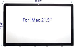 img 1 attached to 🖥️ iMac 21.5 Inch A1311 Year 2009 2010 2011 Front Glass Bezel Replacement by Lecho
