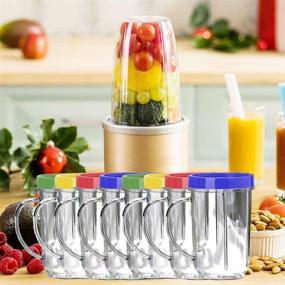 img 1 attached to Lutema Replacement Juicer Cups 16oz. - Party Cup Mugs Compatible with Original Magic Bullet … (8 Pack): Enhance Your Juicing Experience Today!