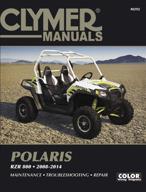 📚 полное руководство по ремонту clymer для polaris rzr800 - модель 27-m292 логотип