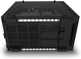 img 4 attached to 💡 Enhanced NZXT AH-2UGKD-B1 Underglow Accessory - Two 200mm RGB LED Strips - 10 Brilliant LEDs Per Strip - CAM-Powered for Immersive Desktop Lighting System