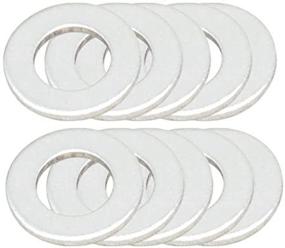 img 4 attached to 🔒 Premium 10-pack Aluminum Oil Drain Plug Gaskets 12mm I.D. 20mm O.D. by A Plus Parts House - Enhanced Leak-Proof Performance!