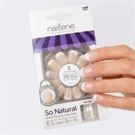 💅 искусственные ногти nailene so natural short: бежевая фейзи - подчеркните свой естественный вид! логотип