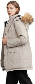 img 4 attached to Fitouch Womens Jacket Heavyweight Removable