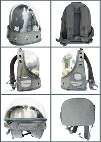 img 2 attached to Tocrouy Carriers Backpacks Portable Traveling