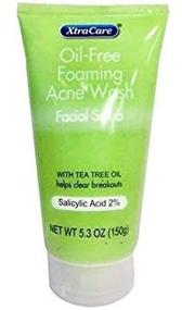 img 1 attached to 🌿 XtraCare Tea Tree Oil Foaming Acne Facial Scrub - Oil Free, 5.3 oz (Pack of 2)