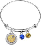 🔵 sigma gamma rho sorority bracelet 1922 bauna sorority paraphernalia gift sgr charm bracelet present for her logo