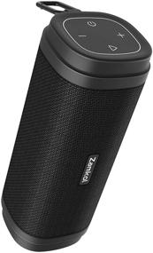 img 4 attached to Zamkol ZK306 Waterproof Bluetooth Speaker with 30W Stereo Sound - Portable, Wireless, EQ Bass, 5200mAh Battery, Mic, TWS, Bluetooth 5.0 - Perfect for Outdoor Use, Great Gift Idea