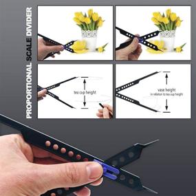 img 2 attached to Enhance Your Artistic Precision: Pixiss Professional Proportional Divider, the Ultimate Artist Drawing Tool and Drafting Companion