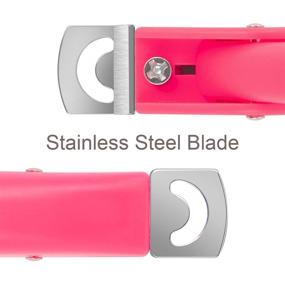 img 3 attached to Dr.nail Acrylic Nail Clipper: Precision False Nail Cutter 💅 and Trimmer for Professional Artificial Nail Art Manicure in Pink