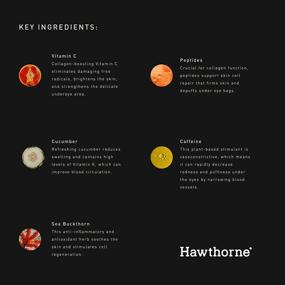 img 1 attached to 👁️ Корректор для подглазников от Hawthorne для мужчин: борьба с темными кругами и отечностью с помощью крема для глаз объемом 0,3 жидкостных унции