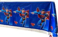 superman disposable tableware birthday decorations logo