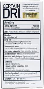 img 2 attached to 💦 Certain Dri 1.20 oz Clinical Antiperspirant Roll-On - Prescription Strength