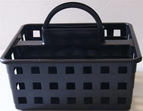 img 1 attached to 🛁 Black Mainstay Small Shower Caddy Tote for Versatile Utility