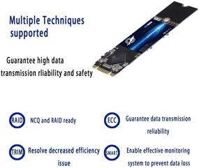 img 1 attached to 💾 128ГБ Dogfish Ngff Высокопроизводительный SSD SATA M.2 2280 Внутренний твердотельный накопитель для настольных компьютеров и ноутбуков, SATA III 6Гб/с – Варианты: 60ГБ, 120ГБ, 240ГБ, 480ГБ, 1ТБ.