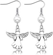 👼 divine guardian angel earrings: exquisite charm jewelry for women and girls, perfect saints gifts and christmas delights logo