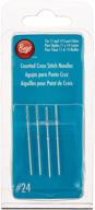 🧵 boye cross stitch hand needles - size 24, pack of 4 (3507503000m) - high-quality crafting needles for precise cross stitching logo