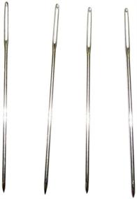 img 1 attached to 🧵 Boye Cross Stitch Hand Needles - Size 24, Pack of 4 (3507503000M) - High-Quality Crafting Needles for Precise Cross Stitching