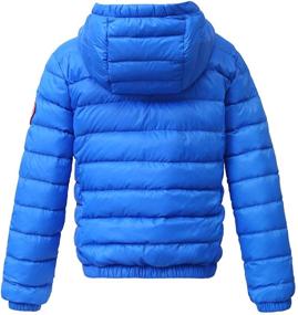 img 2 attached to 🧥 Lightweight Hooded Packable Jackets & Coats for Boys by Rokka Rolla: Stylish and Versatile