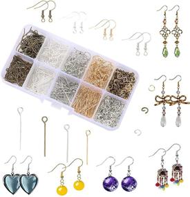 img 4 attached to 🔧 ToBeIT 760Pcs Unfinished Wooden Earrings Blanks Kit: Perfect Supplies for DIY Craft Jewelry Making