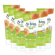 🍑 st. ives fresh skin face scrub, apricot 6 oz (pack of 6) - get the ultimate exfoliation for a radiant complexion! logo