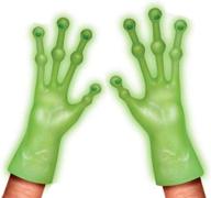👽 alien-inspired accoutrements finger hand toy logo