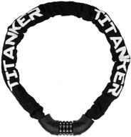 titanker bike chain lock: 🔒 ultimate security for bikes, motorcycles & more! logo