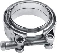 🔧 high-performance 3 inch mild steel v band clamp male female flange assembly by evil energy - engine optimization for superior results logo