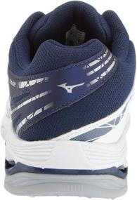 img 2 attached to 👟 Stylish and High-Performance: Mizuno Women's Voltage Volleyball Blacksilver Athletic Shoes for Women