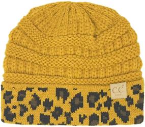 img 2 attached to 🧢 Cozy and Stylish Classic Stretchy Chunky Slouch Beanie for Boys' Hats & Caps Collection