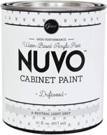🏢 transform your cabinets with nuvo cabinet paint quart (31 fl oz), driftwood - one pack логотип