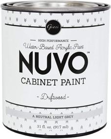 img 3 attached to 🏢 Transform Your Cabinets with Nuvo Cabinet Paint Quart (31 Fl Oz), Driftwood - One Pack