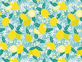 img 3 attached to 🍋 Lemon Squeezy Gift Wrapping Paper - Vibrant and Versatile Flat Sheet (24" x 6')