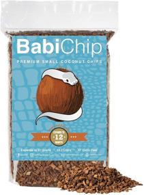 img 1 attached to 🥥 BabiChip Coconut Substrate: High-Quality Loose Small Sized Coconut Husk Chip Reptile Bedding for Optimal Reptile Comfort