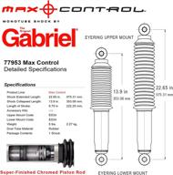 🚗 enhance vehicle control with gabriel 77953 control monotube absorber logo