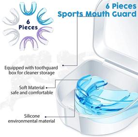img 3 attached to Pieces Braces Football Mouthguards Basketball