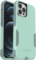 otterbox commuter series case for iphone 12 pro max - ocean way (aqua sail/aquifer) logo