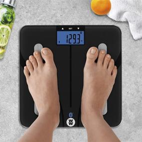 img 3 attached to Conair WW Bluetooth Body Analysis Bathroom Scale - Measures Body Fat, Body Water, Bone Mass, Muscle Mass, BMI, 9 User Memory - 400 Lbs. Capacity