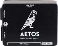 🔌 walrus audio aetos 8 output 120v power supply, ограниченное издание черный с новым рисунком. логотип