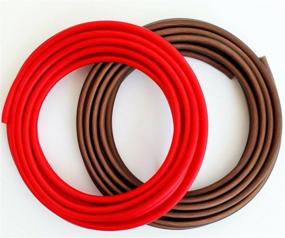 img 1 attached to 🔌 Premium True 6 Gauge AWG Wire Cable 20 FT - 10 Black & 10 Red Power Ground Stranded Primary