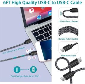 img 1 attached to 🚗 Быстрая зарядка 18 Вт USB C автомобильное зарядное устройство, кабель Type C to C для Samsung Galaxy S21 S20 S19 S11 S10 S10e S9 A12 A52 A72 A32 5g, Google Pixel 5 4a 3a 4 3 2 XL, Moto G Power Stylus Fast Pro G7 G8 G9