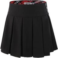 👧 bienzoe stretchy pleated adjustable girls' school uniforms logo