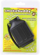 🚬 smokebuddy jr black: efficient personal air filter for smoke and odor elimination logo
