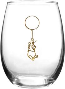 img 2 attached to 🍷 Winnie The Pooh Collectible Wine Glass Set: A Must-Have for Pooh Fans!