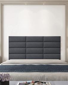 img 3 attached to Art3D Modern Horizontal Upholstered Headboard